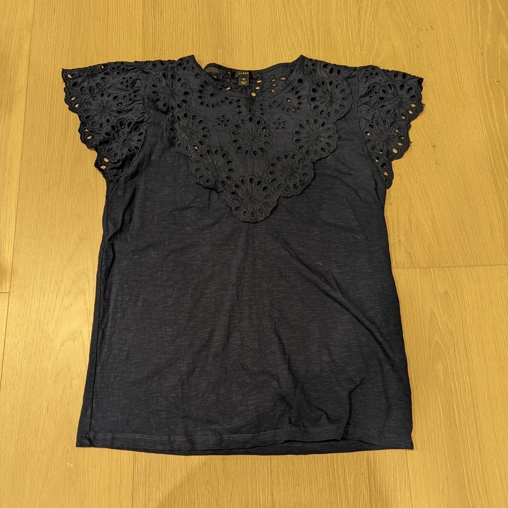 Elegant Black Lace Women's Top